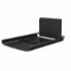 3222-Björk baby changing station black coated with safety strap 